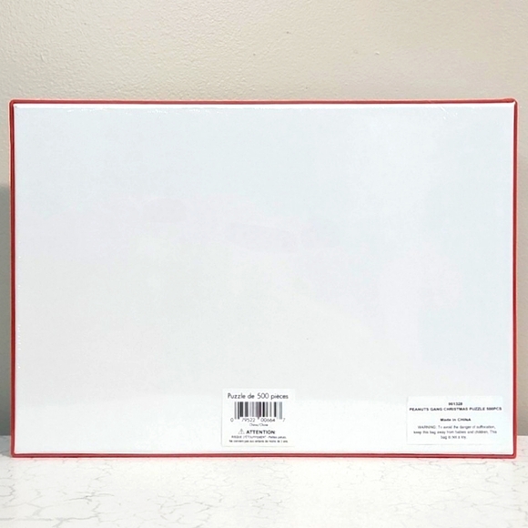🔥FINAL💲⬇️🎄Peanuts Christmas Gang Puzzle, 500 PCS ~ NWT - Picture 6 of 9